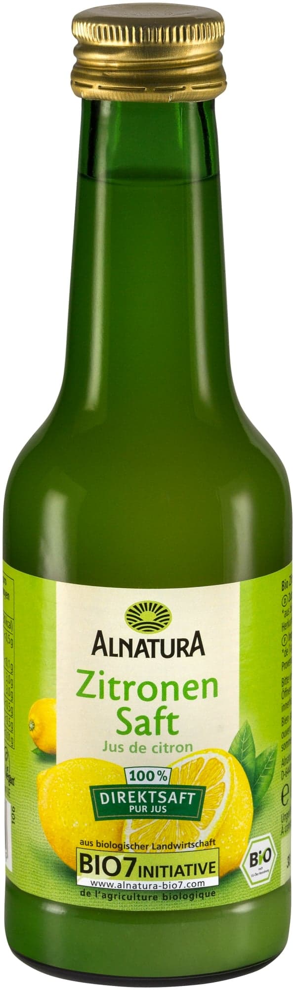 Alnatura BIO Citronová šťáva sklo