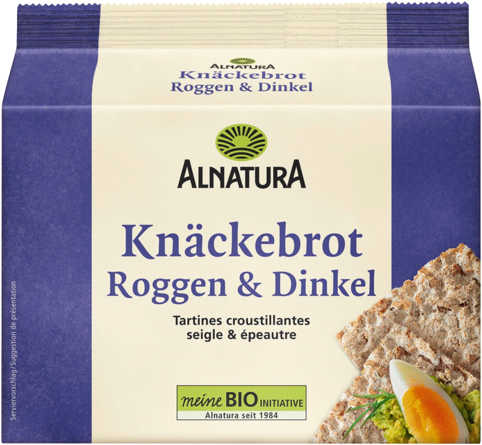Alnatura BIO Knäckebrot z celozrnné žitné a špaldové mouky