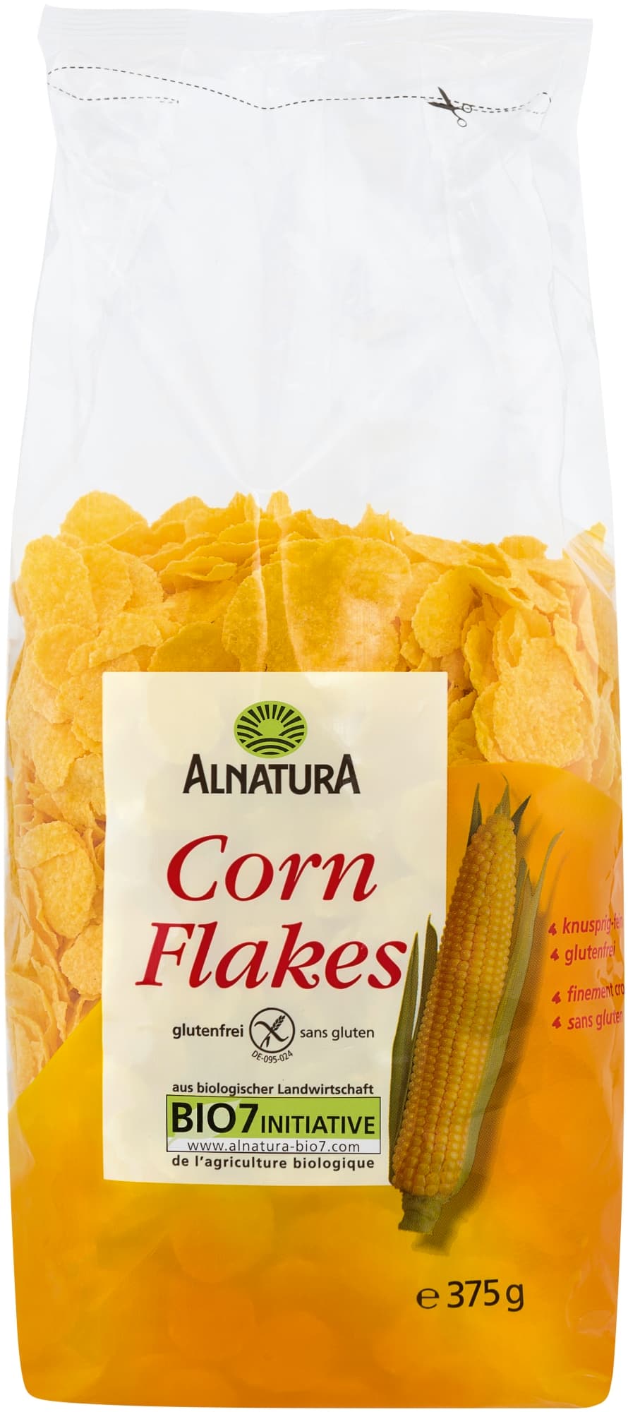 Alnatura BIO Corn flakes bezlepkové