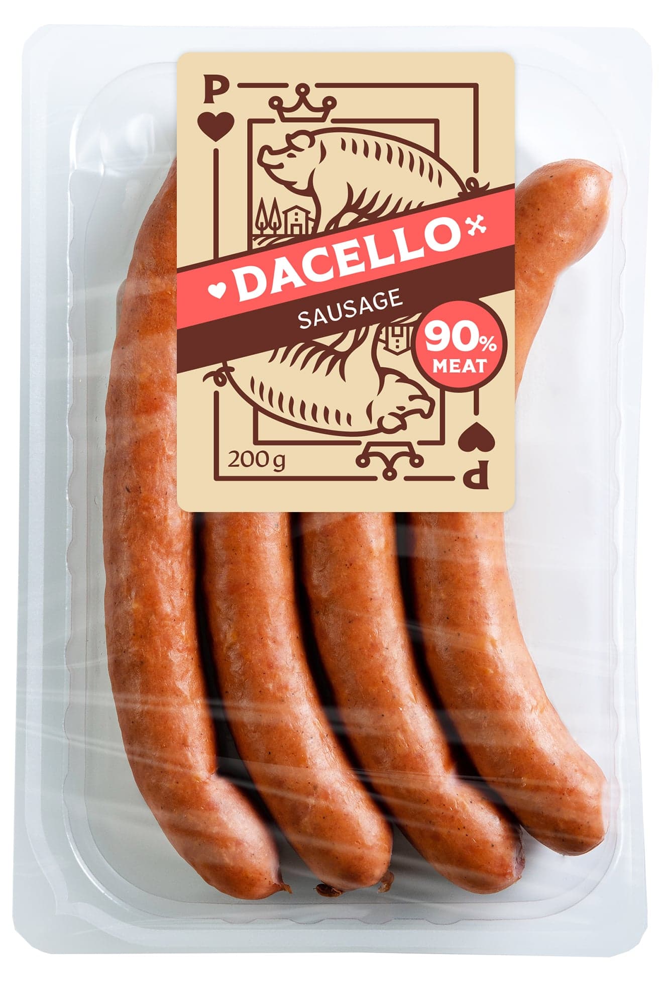 Dacello Párky 90 %