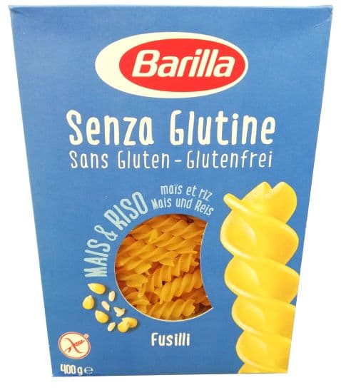 Barilla Fusilli bezlepkové těstoviny