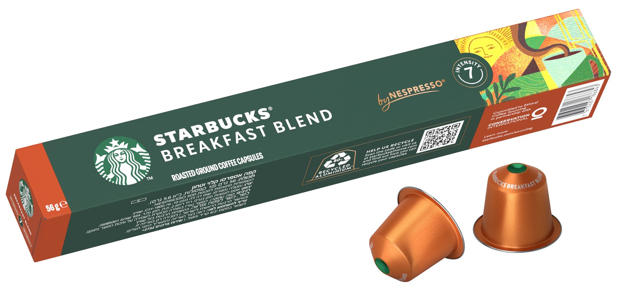 Starbucks Breakfast Blend by Nespresso Medium Roast kávové kapsle