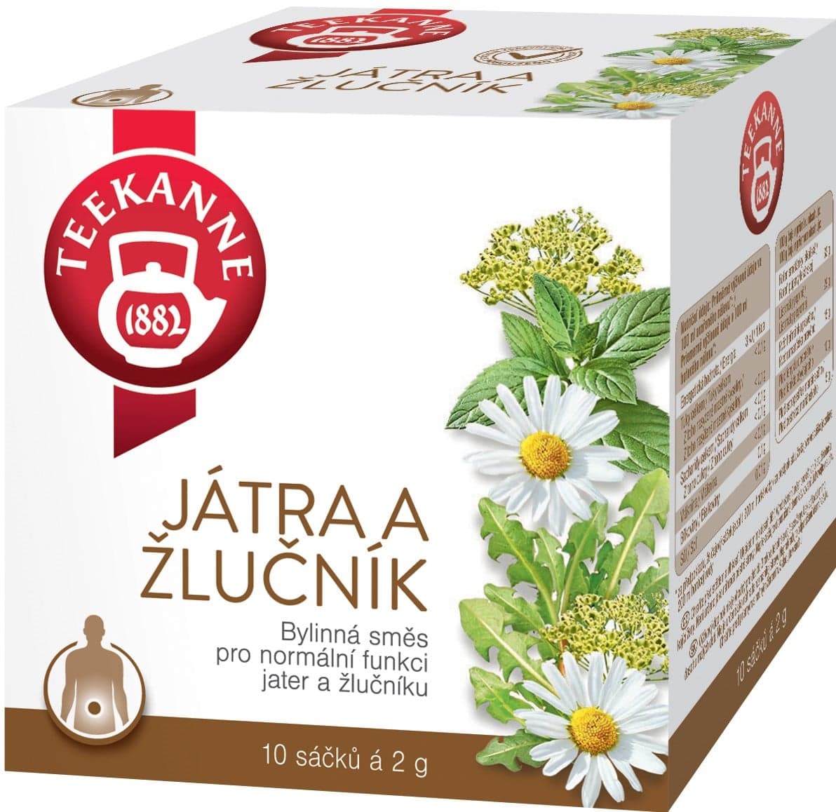 Teekanne Játra a žlučník