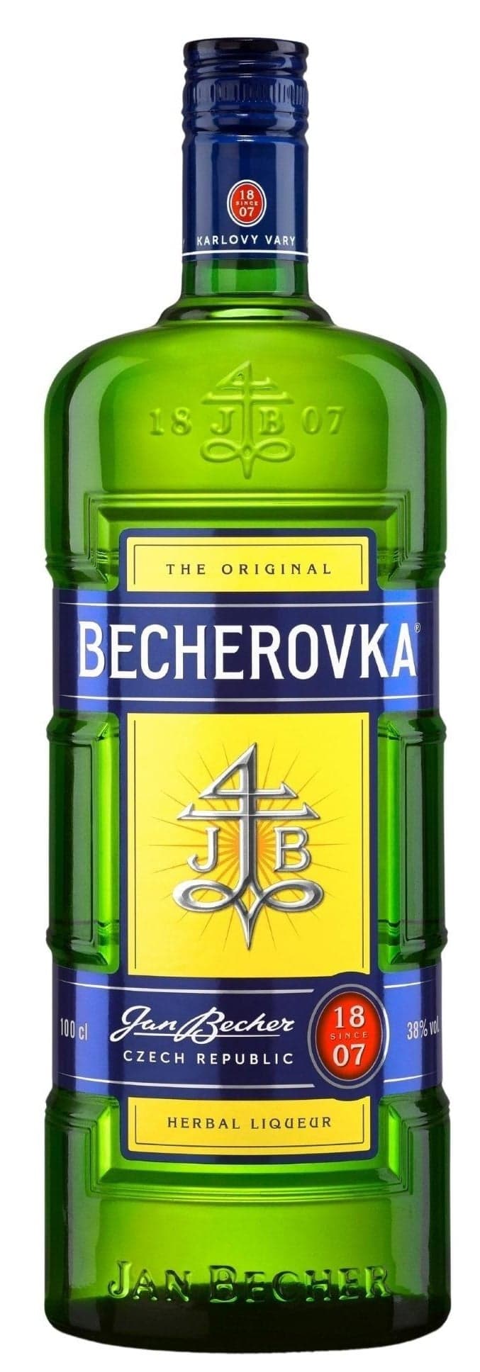 Becherovka Original bylinný likér 38% obj.