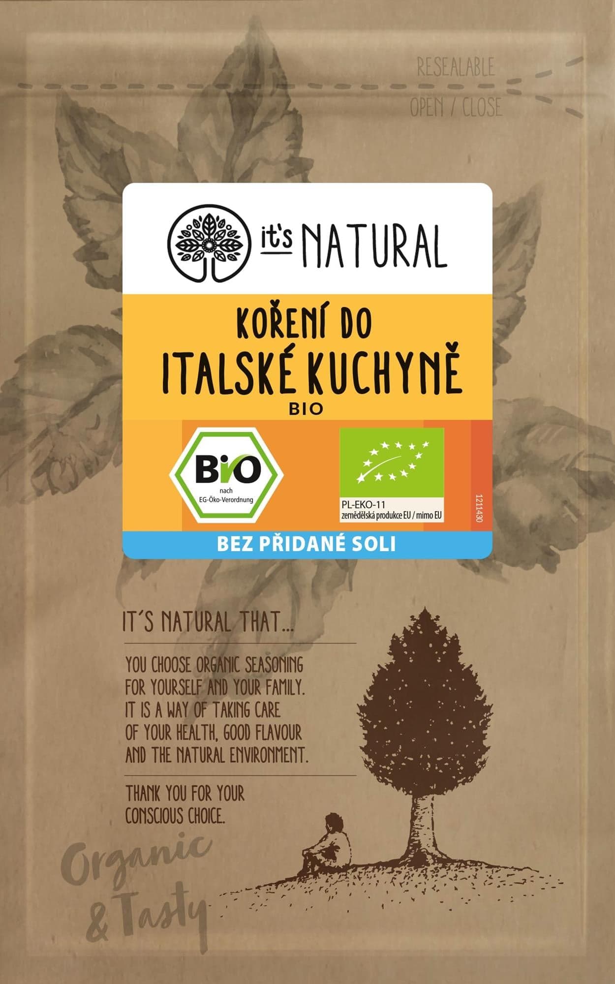 It‘s Natural BIO Koření do italské kuchyně