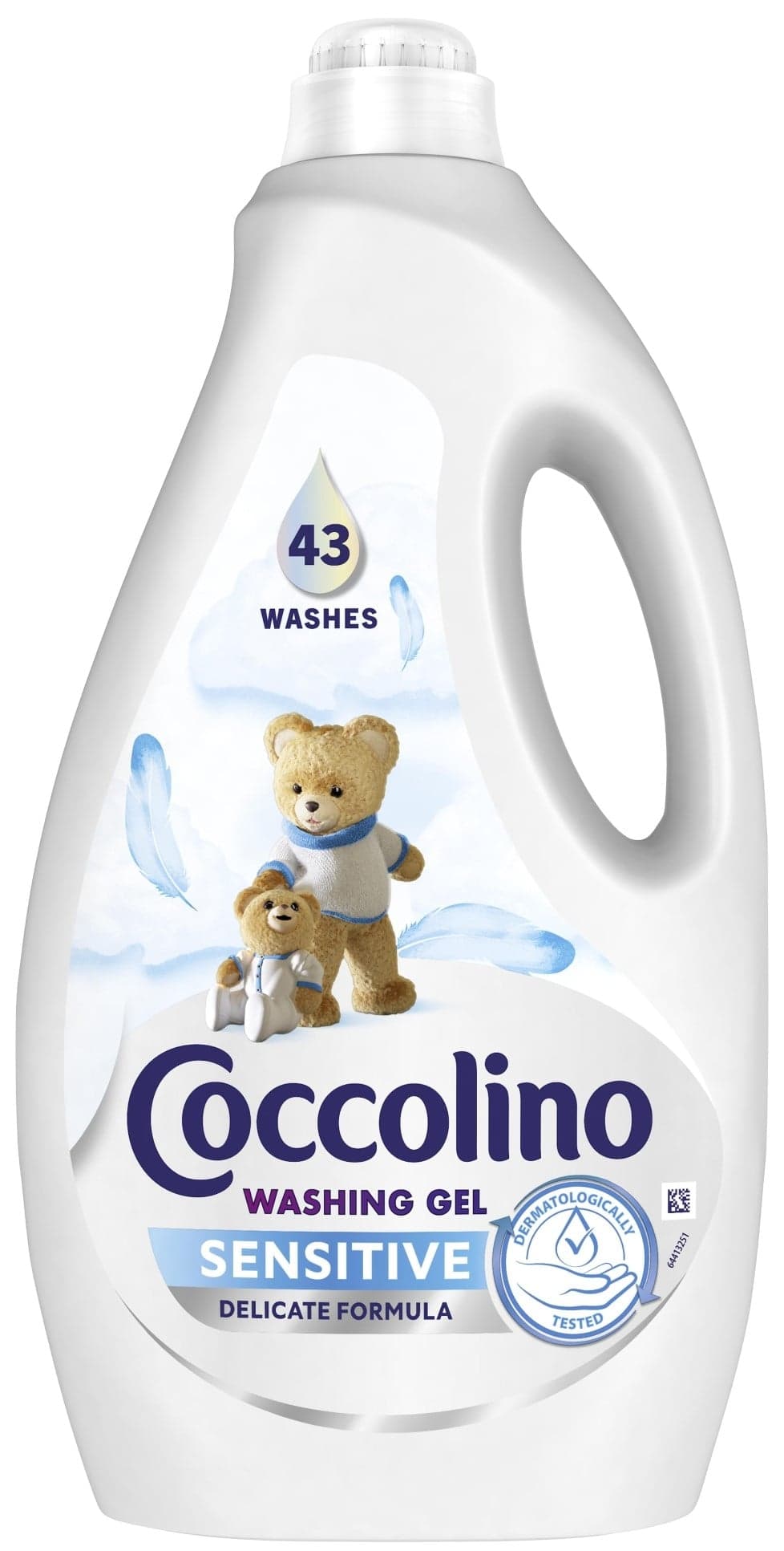 Coccolino Care Sensitive prací gel (1,72 l)