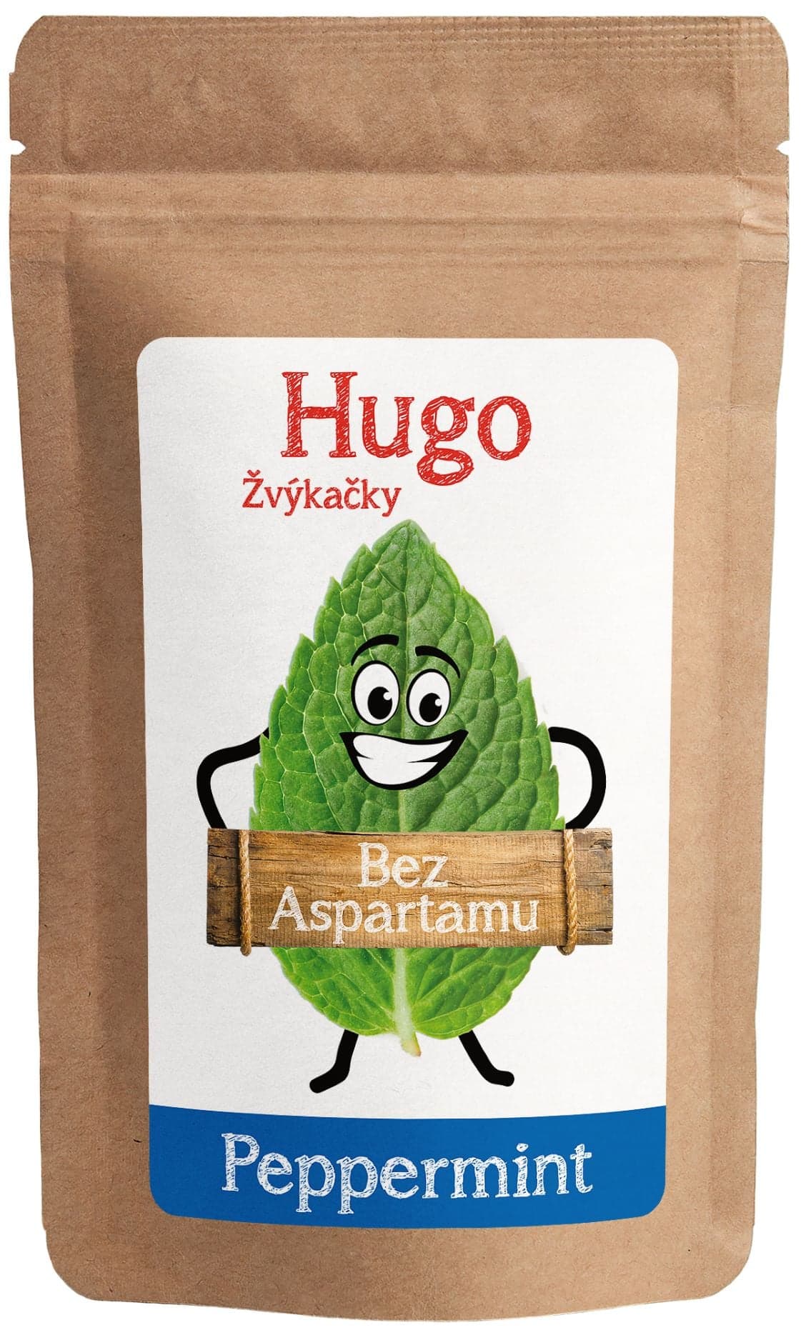 Hugo Žvýkačky bez aspartamu Peppermint