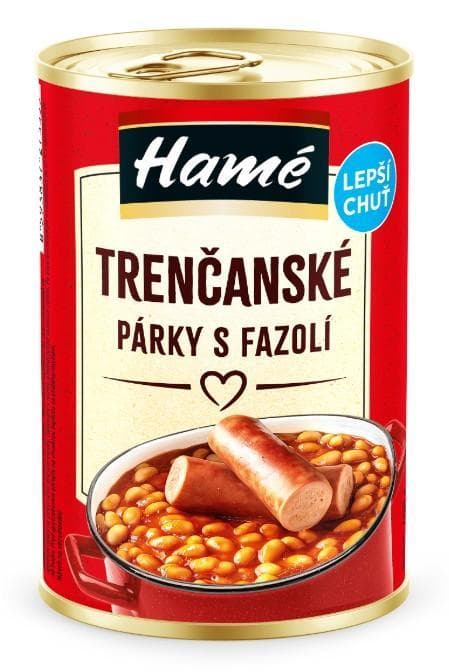 Hamé Trenčanské párky s fazolí