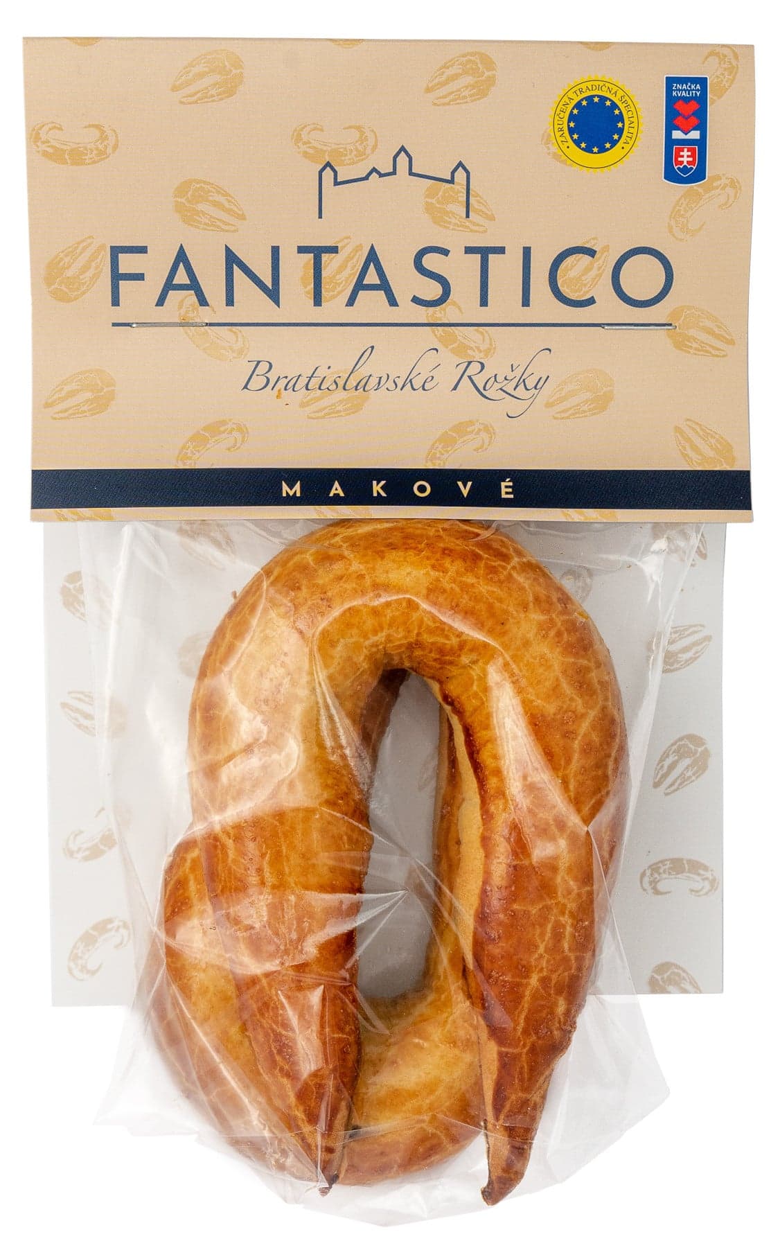 Fantastico Bratislavský rohlíček makový, 2 ks
