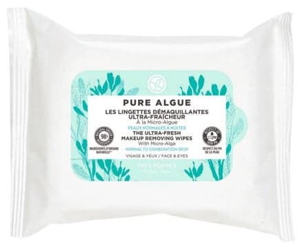 Yves Rocher Pure Algue odličovací ubrousky