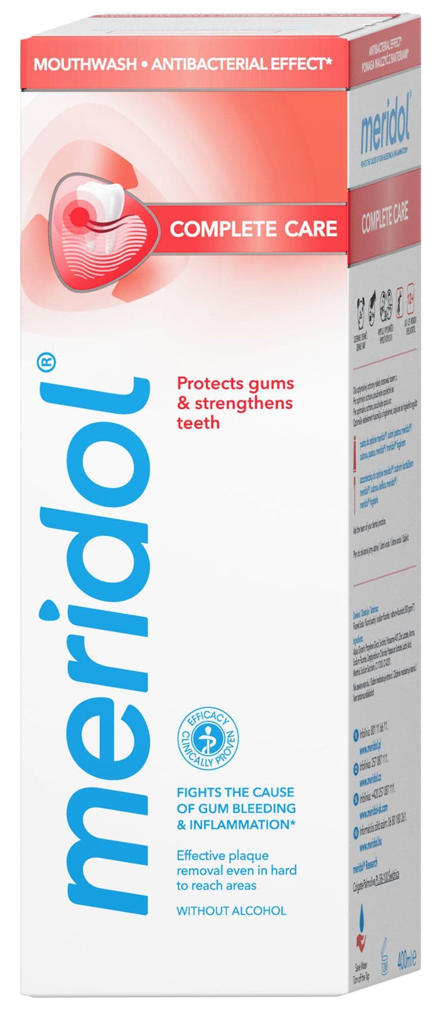 Meridol® Complete care ústní voda pro kompletní ochranu dásní a zubů