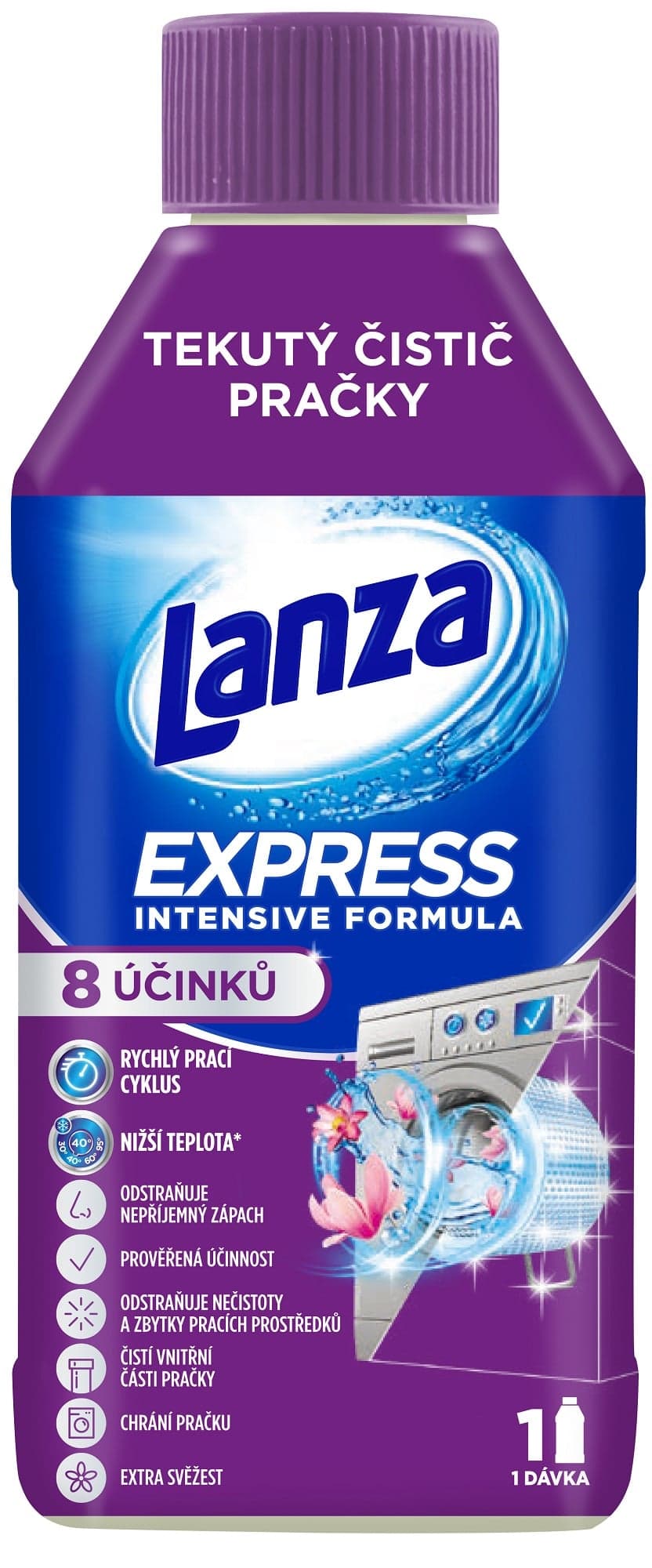 Lanza Express tekutý čistič pračky