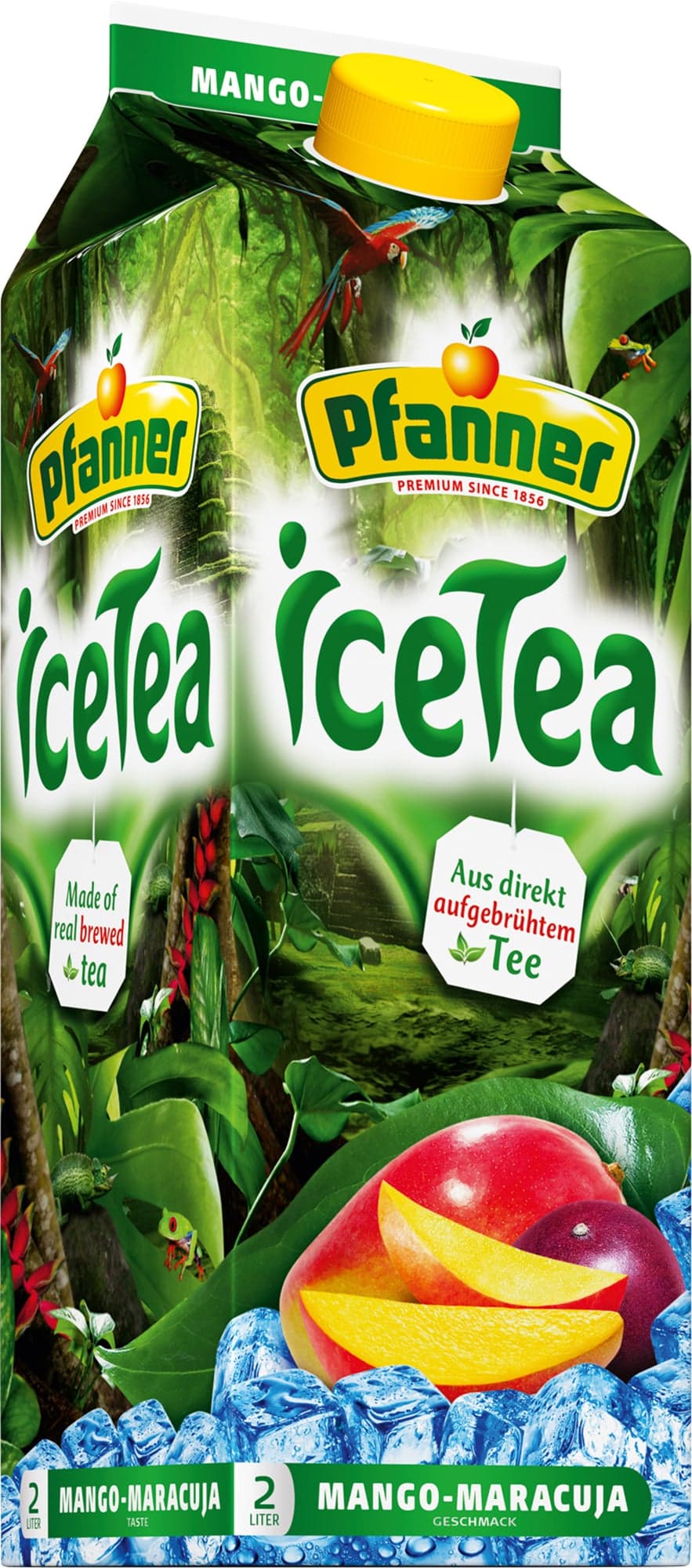 Pfanner Ledový čaj Mango a Maracuja