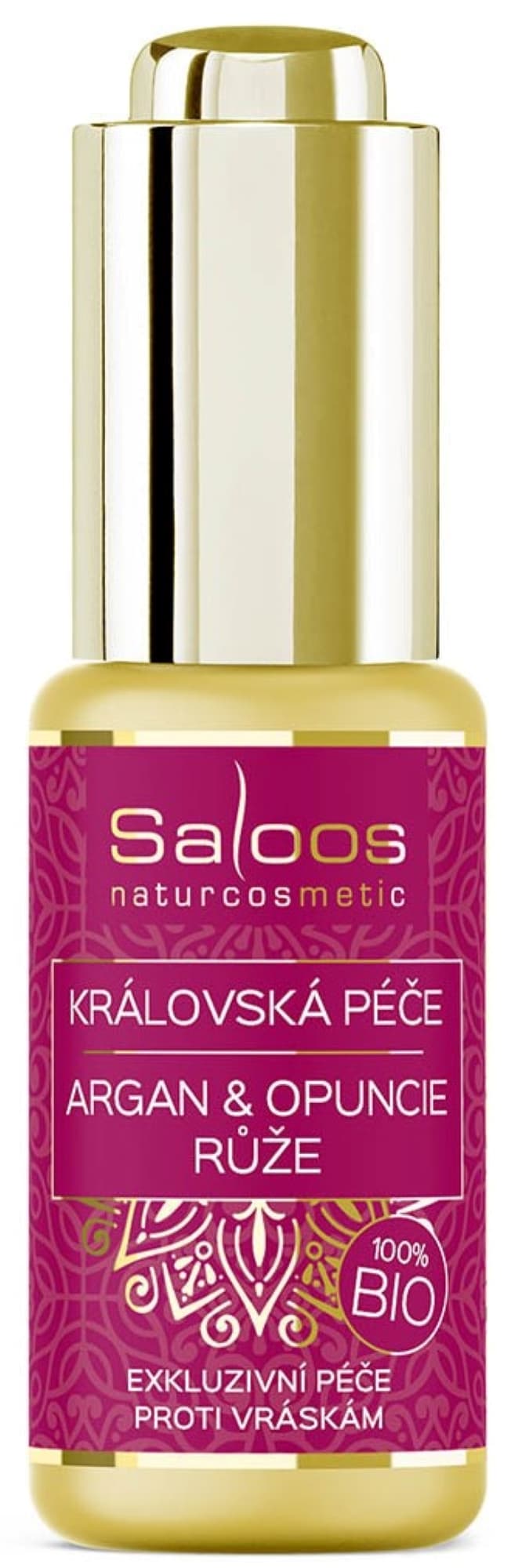 Saloos BIO Královská péče – argan & opuncie & růže