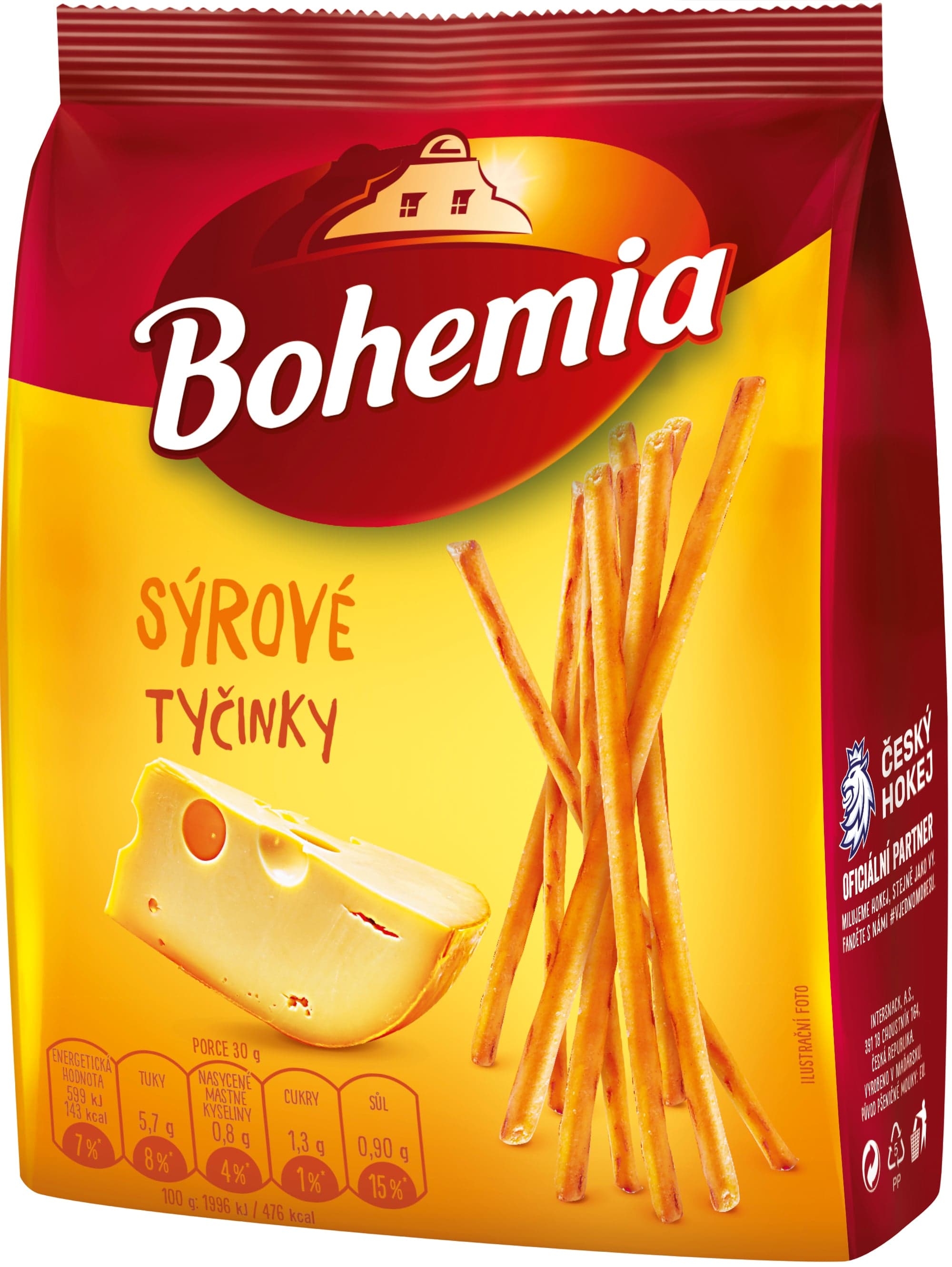 Bohemia sýrové tyčinky