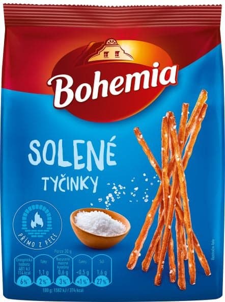 Bohemia Tyčinky slané