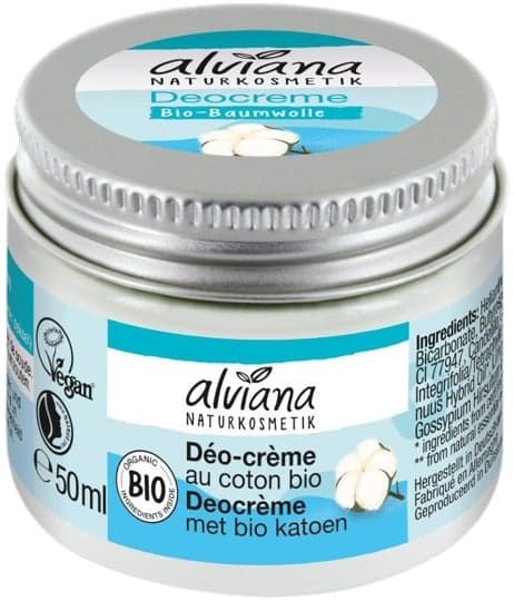 Alviana BIO Krémový deodorant bavlna