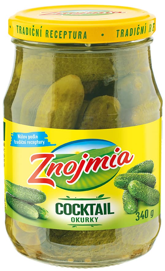 Znojmia Cocktail okurky 3–6 cm
