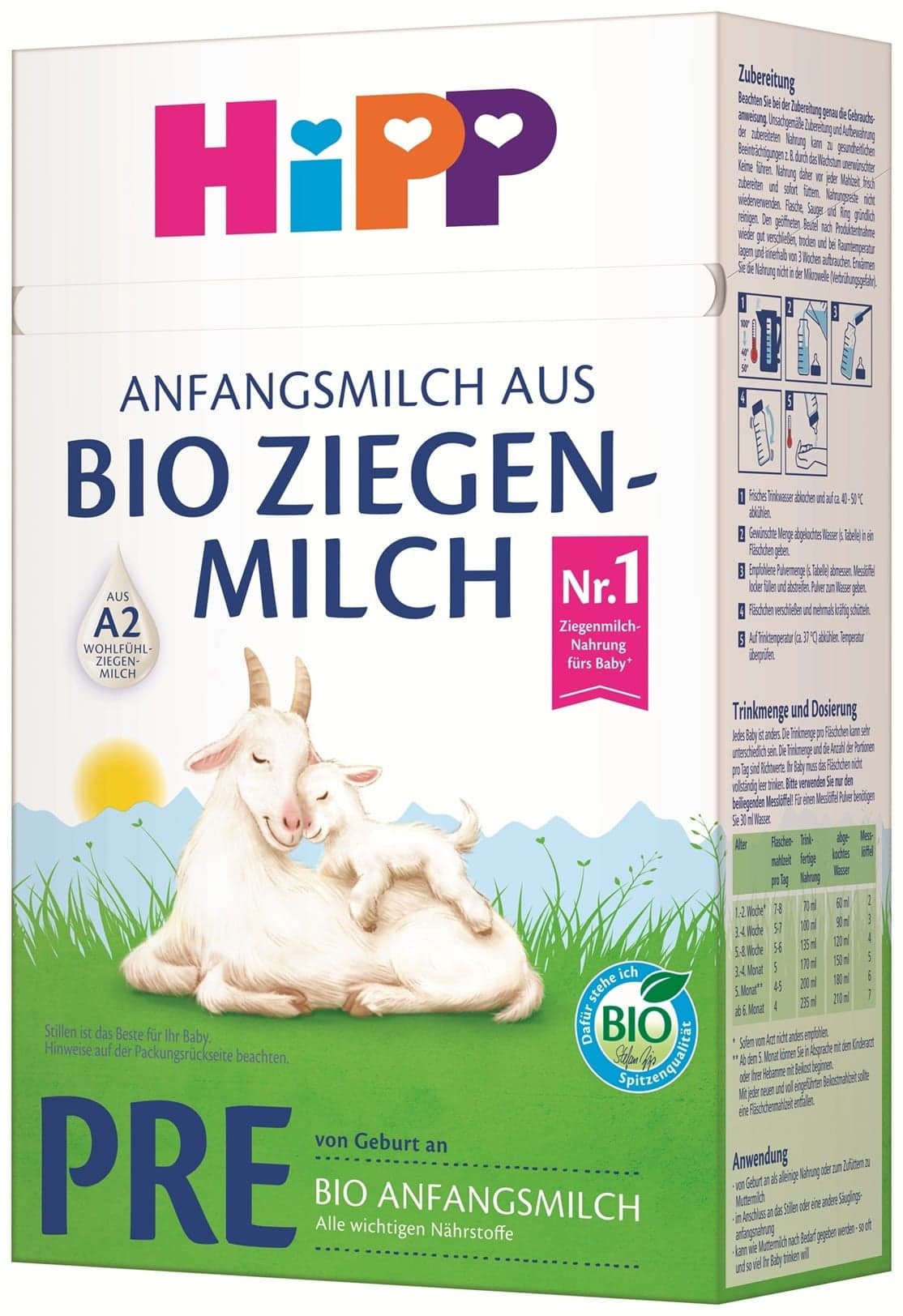 HiPP 1 BIO Kozí mléko