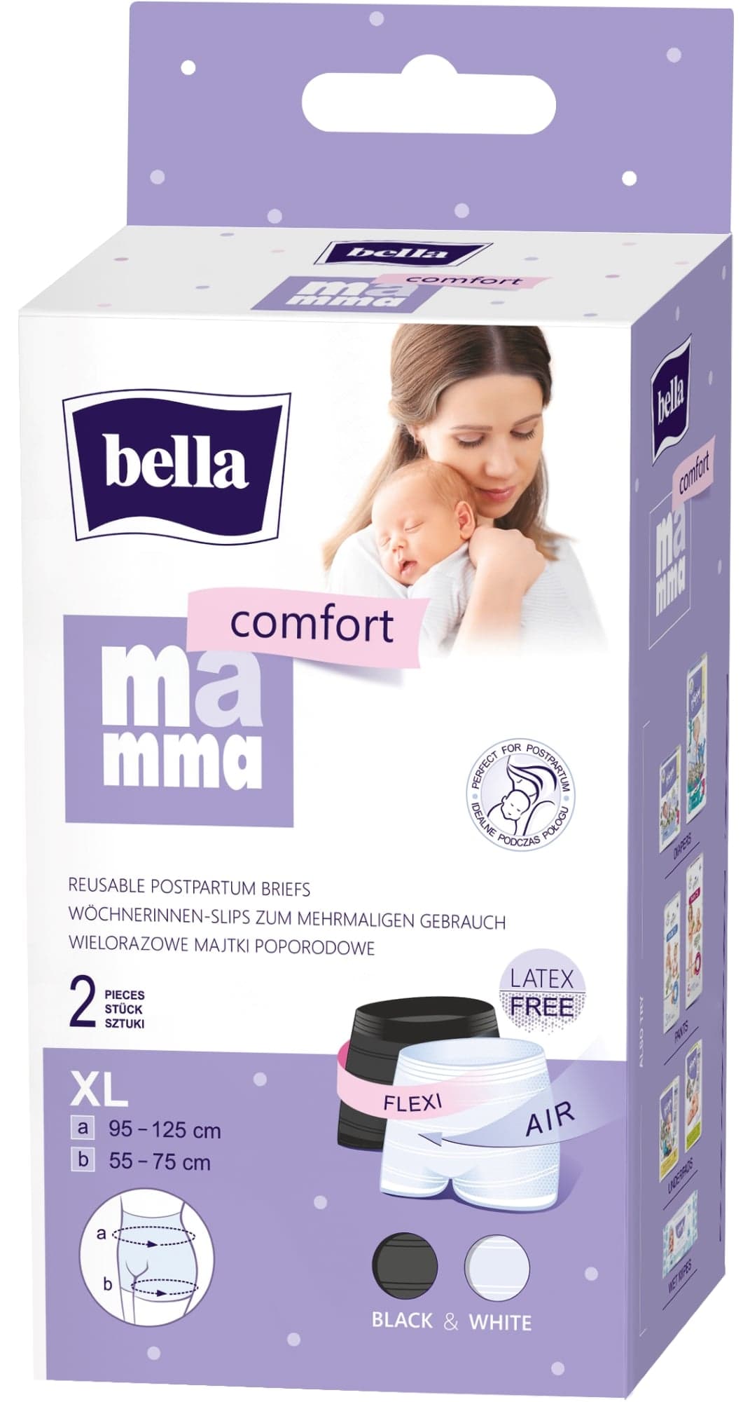 Bella Mamma Comfort poporodní kalhotky XL