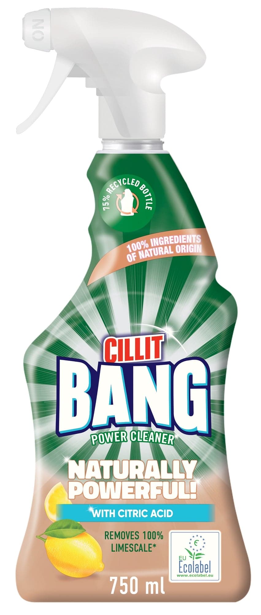 Cillit Bang Přirozeně účinný odstraňovač vodního kamene