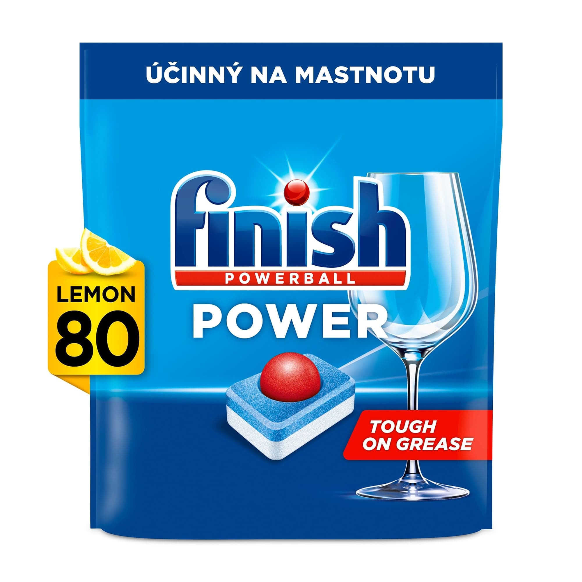 Finish Power All in 1 Tablety do myčky nádobí lemon sparkle
