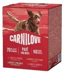 Carnilove Paté kapsičky pro psy (4×300 g)