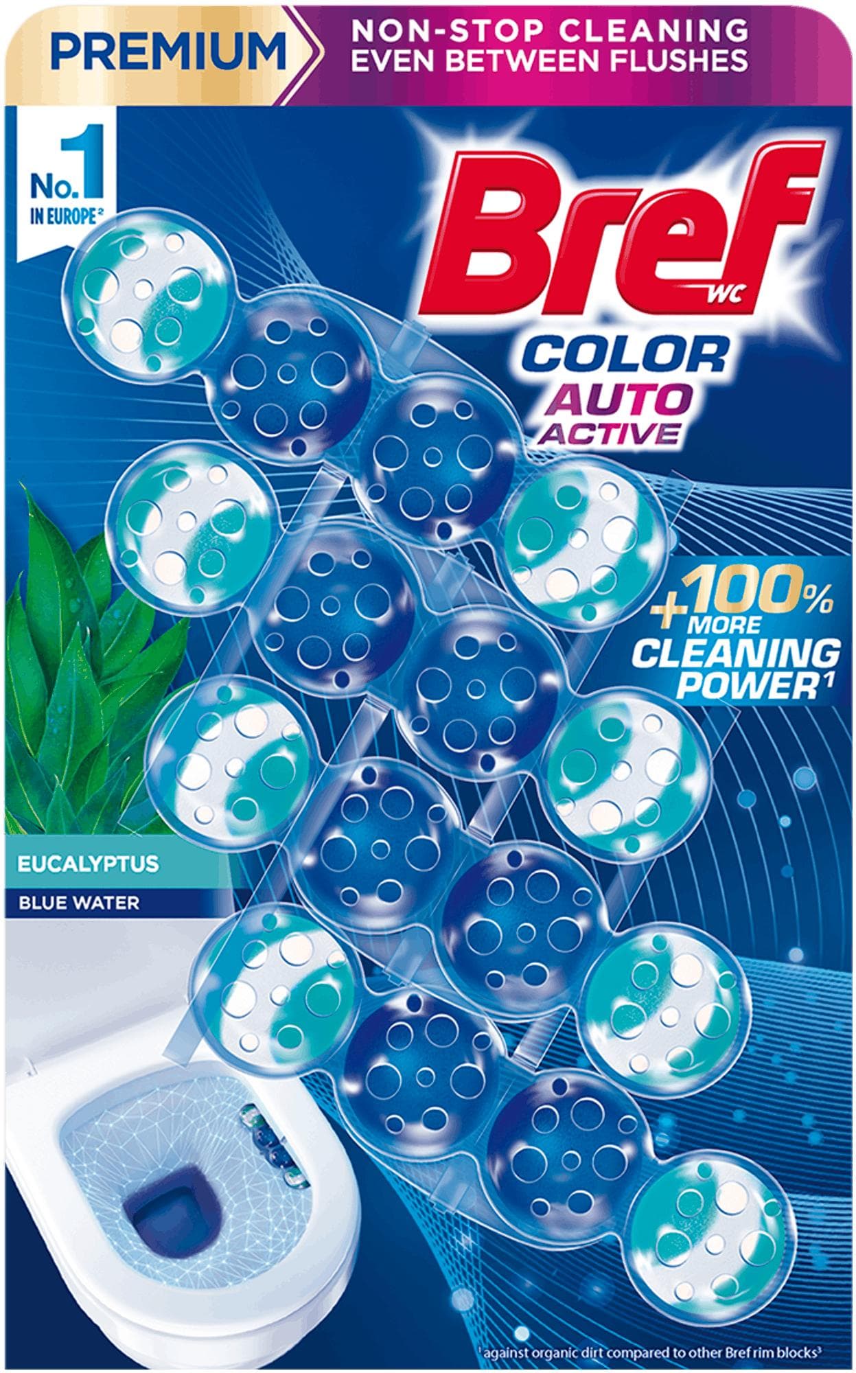 Bref Color Aktiv Eucalyptus WC blok