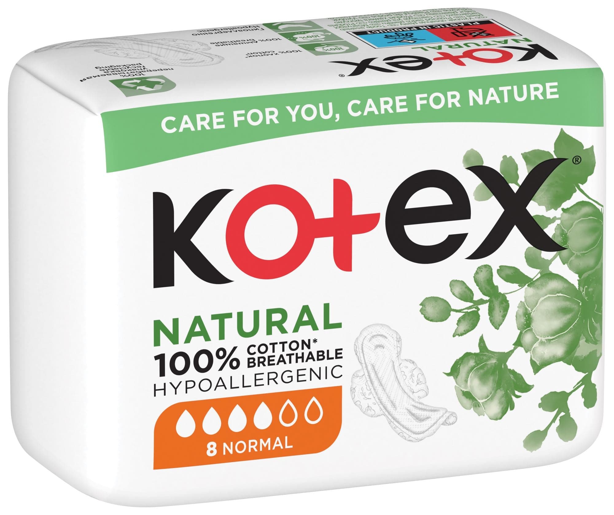 Kotex® Natural Normal vložky