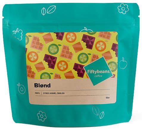 Fiftybeans BLØND filtr zrnková káva