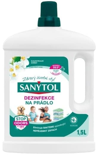 Sanytol Dezinfekce na prádlo bílé květy