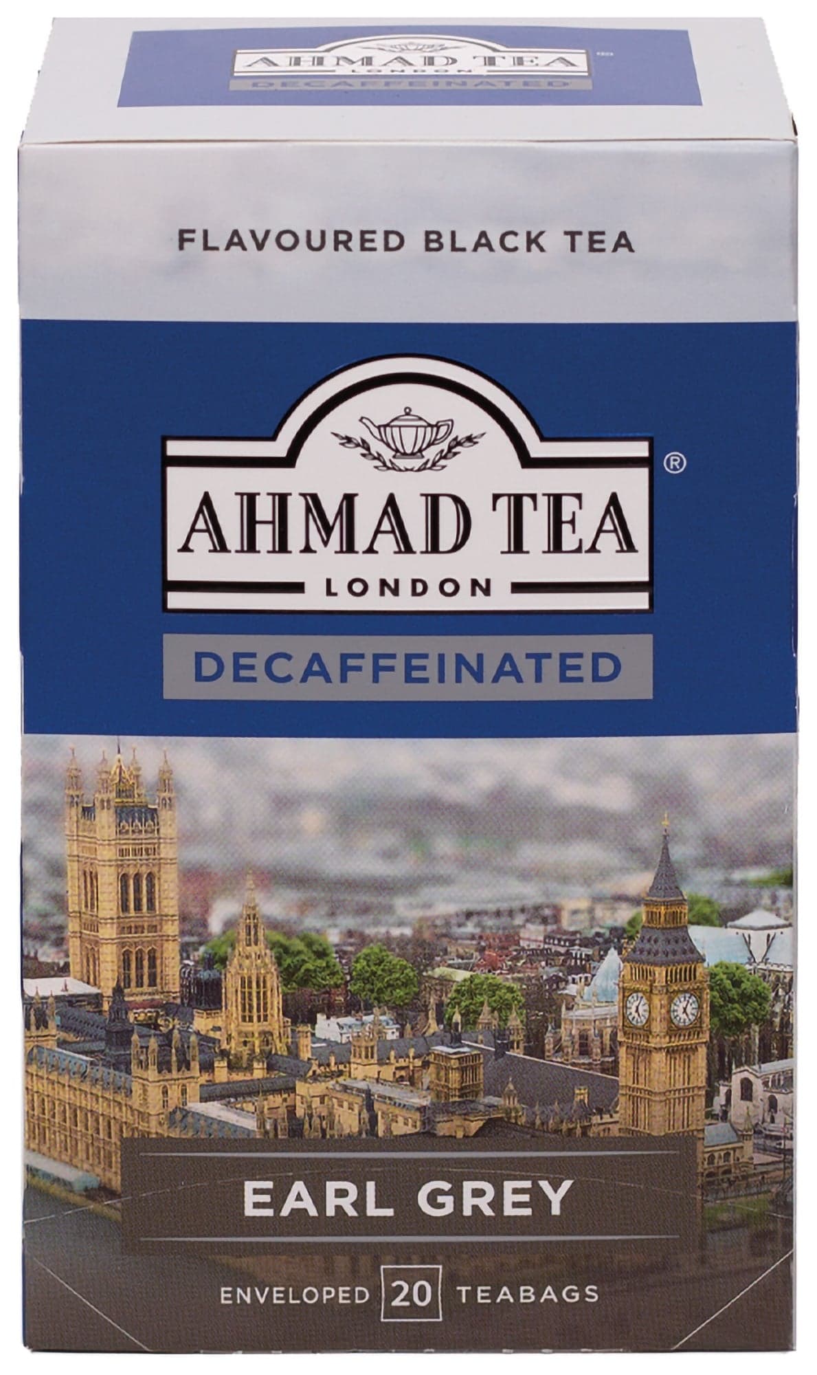 Ahmad Tea Earl Grey bez kofeinu (20x2g)