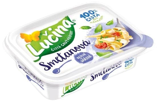 Lučina se smetanou