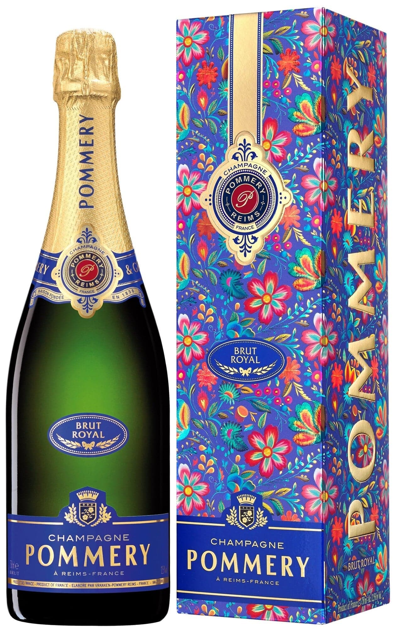 Champagne Pommery Brut Royal, Gift box