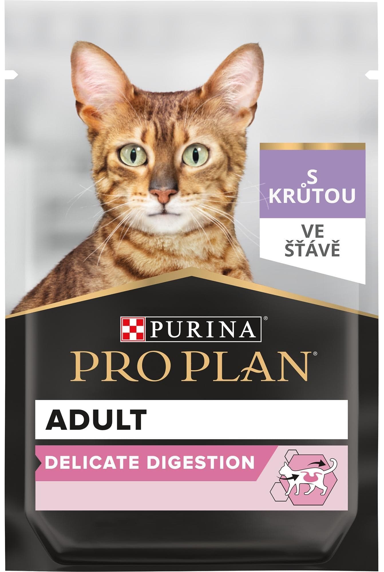 Pro Plan Delicate kapsička pro kočky krůtí ve šťávě