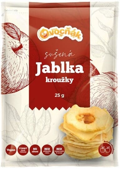 Ovocňák Sušené jablečné kroužky