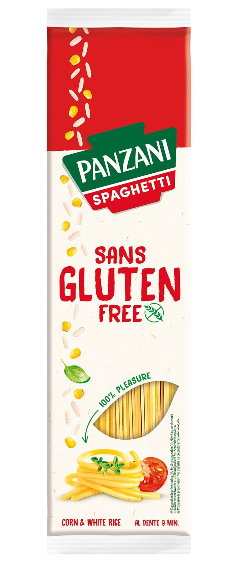 Panzani Spaghetti bezlepkové