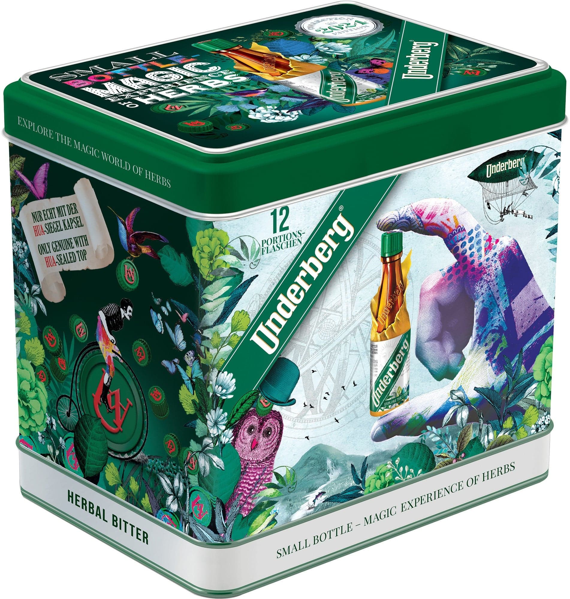 Underberg Dárkové balení 12 × 0,02 l 44% obj.