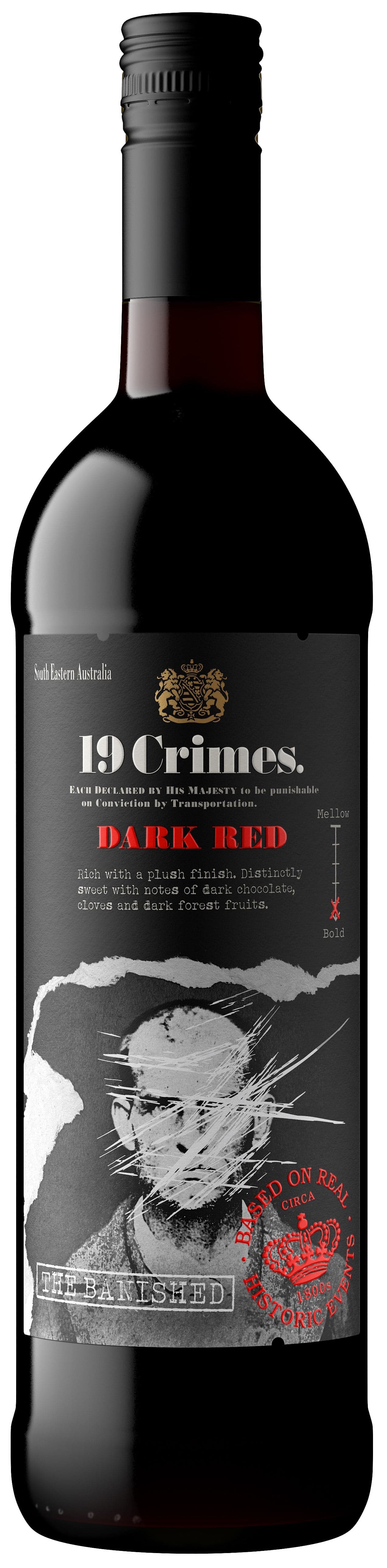 19 Crimes Banished Dark Red