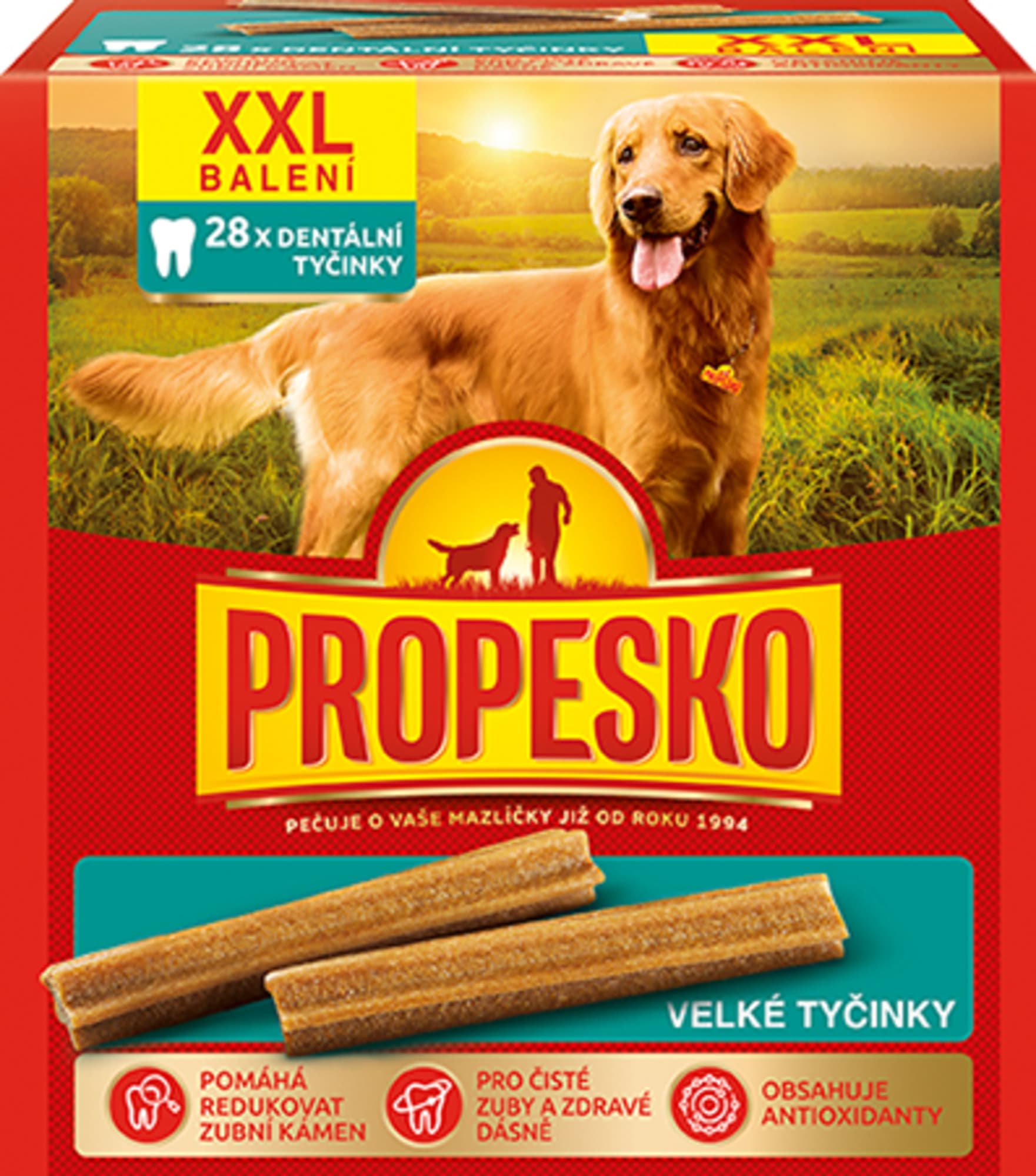 Propesko Dentální tyčinky XXL pro psy