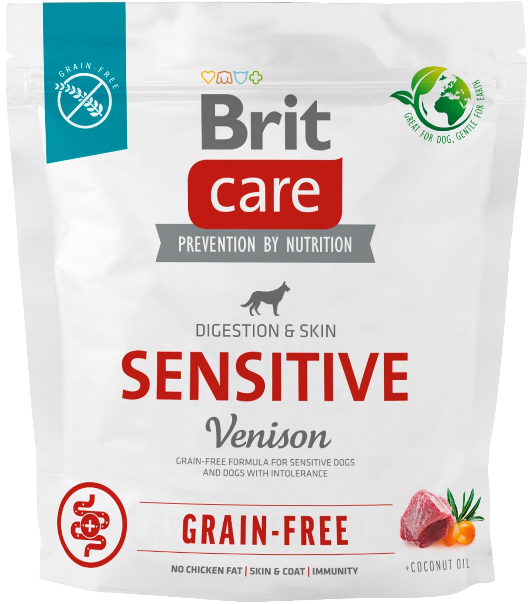 Brit Care Grain Free Sensitive Venison pro psy