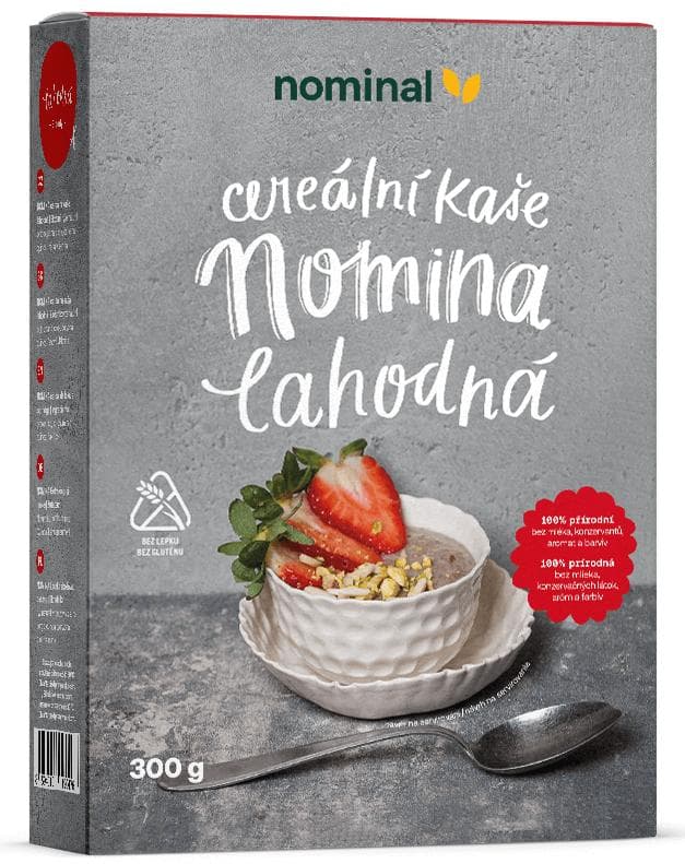 NOMINAL Bezlepková cereální kaše Nomina lahodná