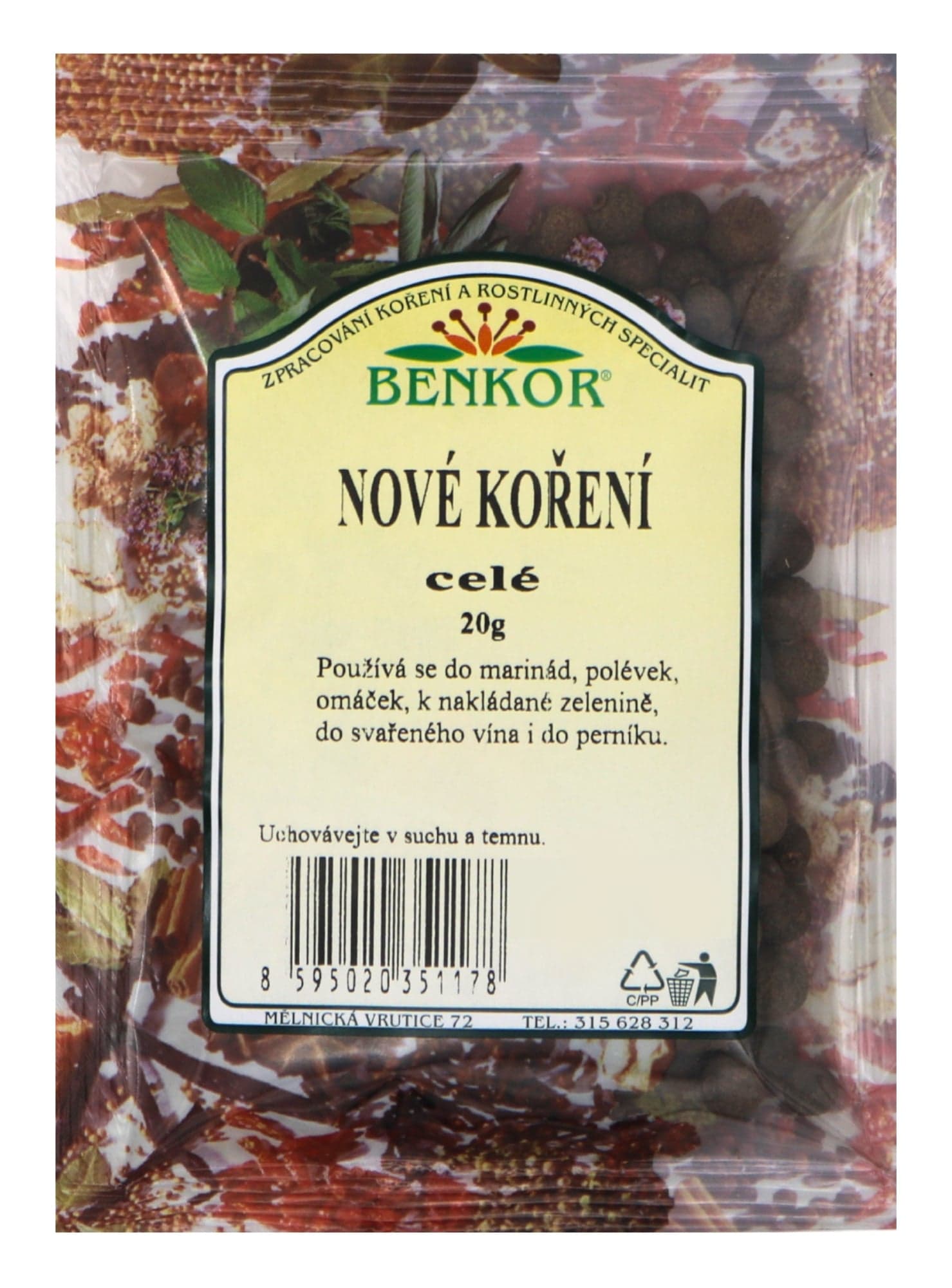 Benkor Nové koření celé