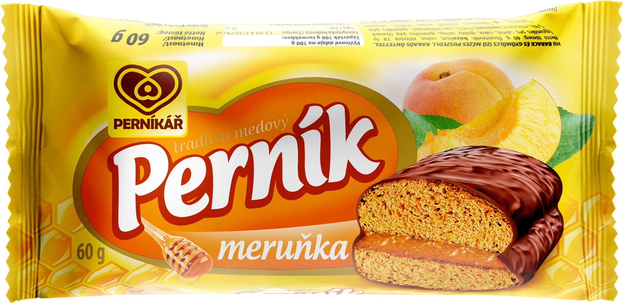 Perníkář Tradiční medový perník meruňka