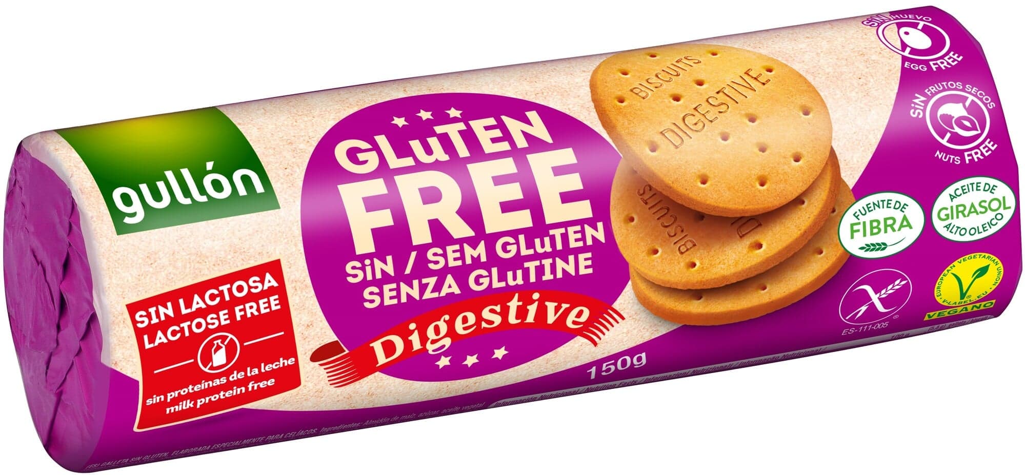 Gullón Digestive bezlepkové sušenky