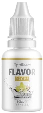 GymBeam Flavor Drops vanilka