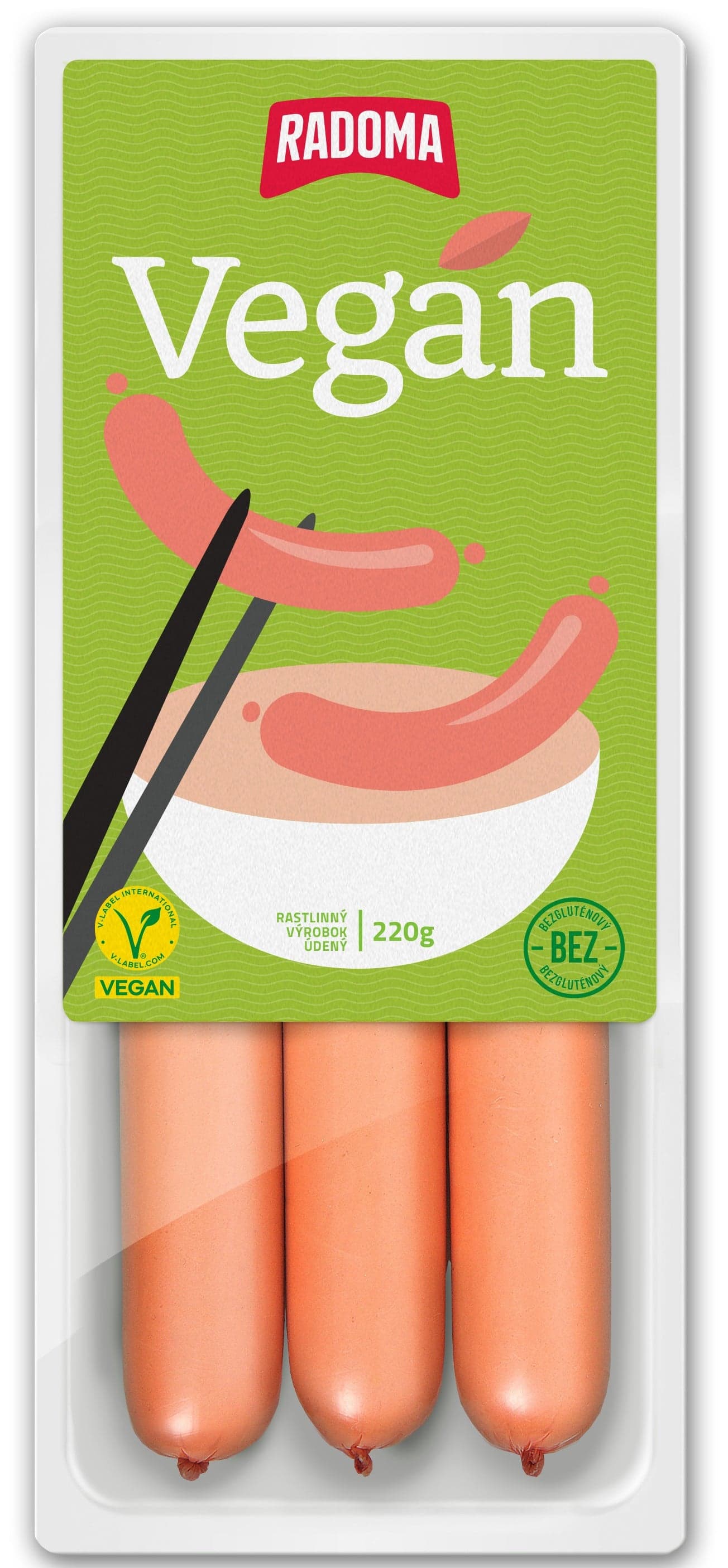 Radoma Veganské párky