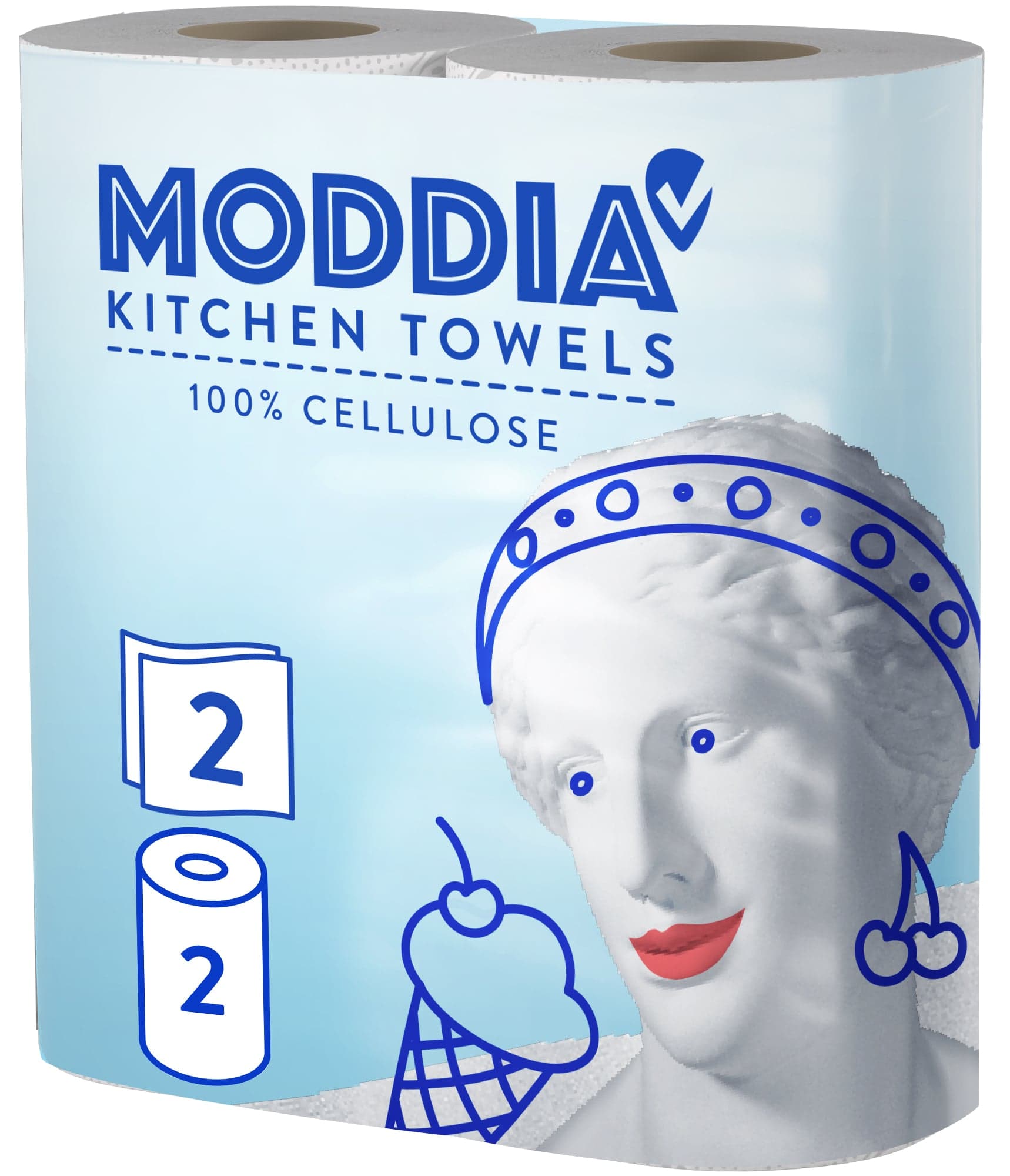 Moddia Kuchyňské utěrky 2vrstvé