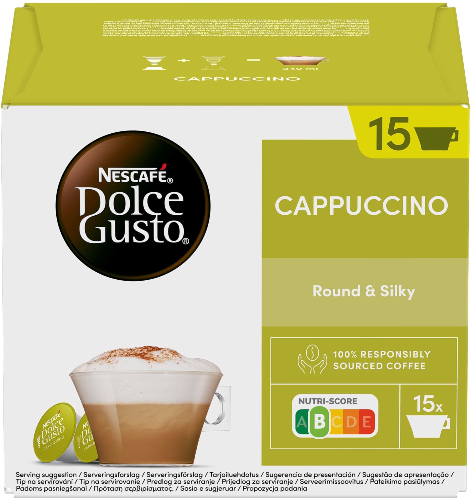 Nescafé Dolce Gusto Cappuccino kávové kapsle