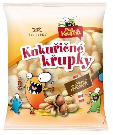 Pan Křupka Křupky kukuřičné arašídové
